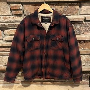 grizzly mountain sherpa flannel